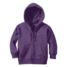 Load image into Gallery viewer, Blockchain Builder BLACK EXCELLENCE ZIP HOODIE - TODDLER &amp; YOUTH