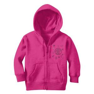 Blockchain Builder BLACK EXCELLENCE ZIP HOODIE - TODDLER & YOUTH