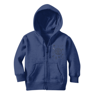 Blockchain Builder BLACK EXCELLENCE ZIP HOODIE - TODDLER & YOUTH